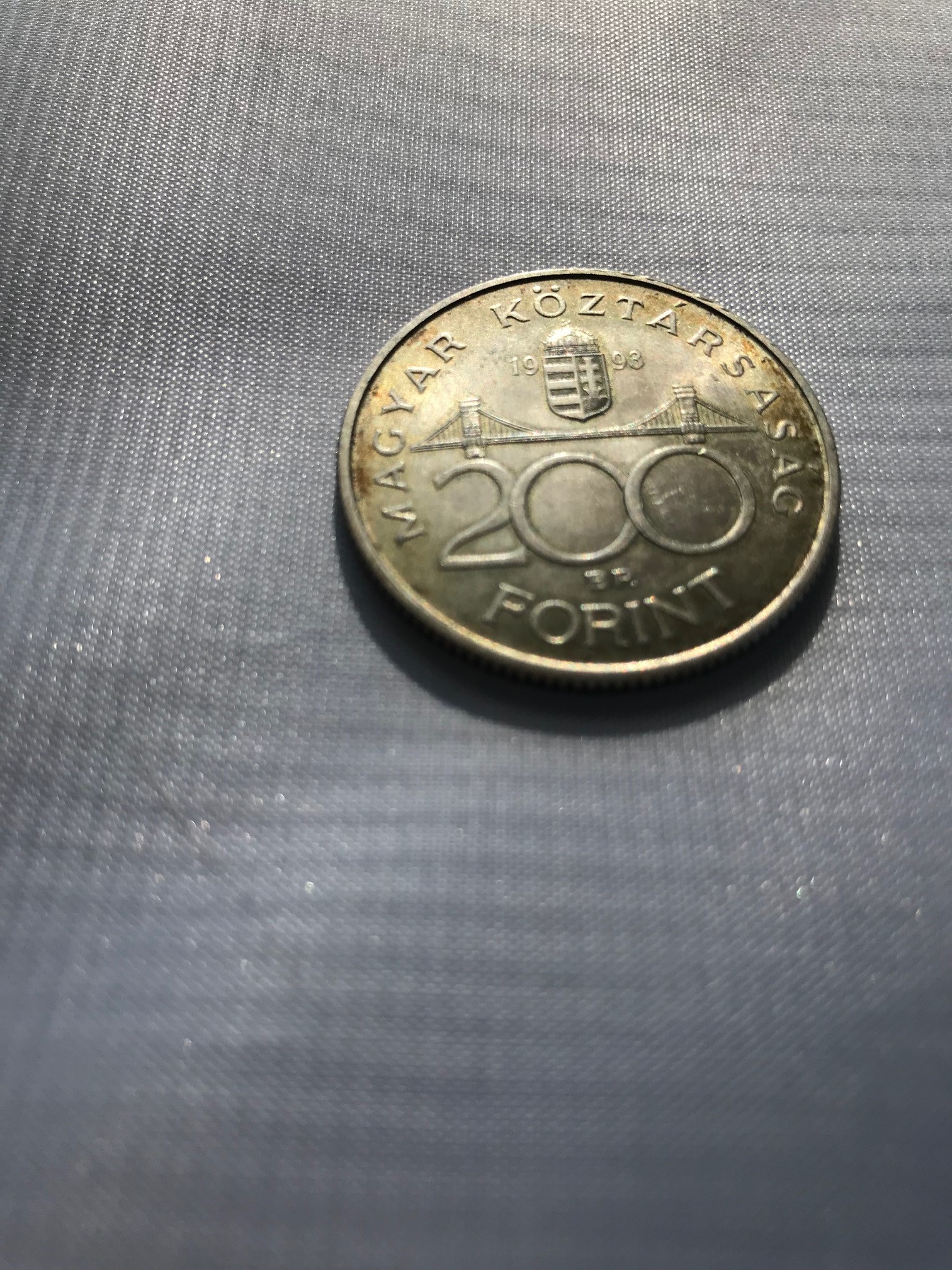 1993 200 Forint obverse