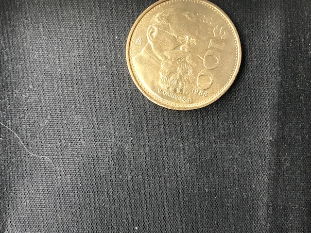Mexico 100 Peso braille